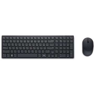 Dell Dell Silent Keyboard and Mouse - KM555 - Russian (QWERTY)