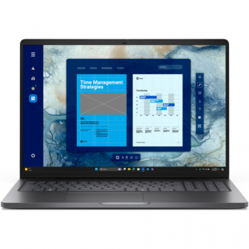 Dell Laptop Dell Pro 16 PC16250, Procesor Intel® Core™ 7 150U, Display 16 FHD+, RAM 16GB DDR5, 512GB SSD, Placa video Intel Graphics, Windows 11 Pro, Negru