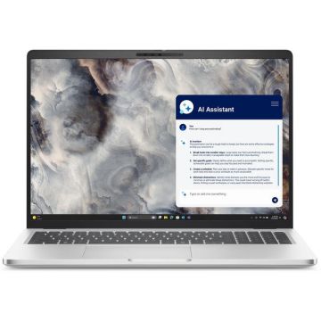 Dell Laptop Dell Pro 16 Plus PB16250, Procesor Intel® Core™ Ultra 5 235U, Display 16 FHD+, RAM 16GB DDR5, 1TB SSD, Intel Graphics, Windows 11 Pro, Gri