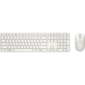 Dell Set tastatura si mouse Dell Pro 5, KM526, Rusa, Wireless, Cenusiu deschis