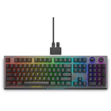 Dell Tastatura Gaming Dell Alienware, US Layout, Mecanica, RGB, Tri-Mode
