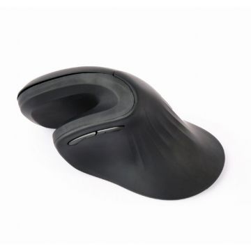 GEMBIRD Mouse GEMBIRD, wireless 2.4GHz, pt. PC sau NB, Optic, 1600 dpi, Butoane-scroll 6-1, Vertical, Negru, MUSW-ERGO-03