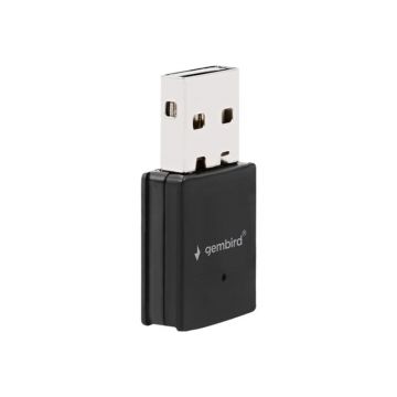 Gembird WNP UA300 01 - Mini USB WiFi Adapter 300 Mbps, 2.4GHz, USB 2.0, RTL8192EU