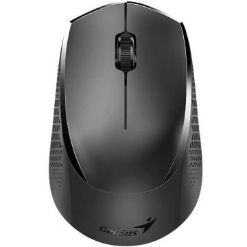 genius MOUSE wireless Genius, NX-8000S, Pt. PC sau NB, 2.4GHz, Optic, 1200 dpi, Butoane-scroll 3-1, USB-C, Negru, 31030025400