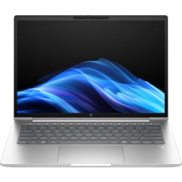 HP Laptop HP ProBook 4 G1i, Intel Core Ultra 5 225U, 14 inch, RAM 16GB, SSD 512GB, Intel Graphics, Free DOS, Argintiu