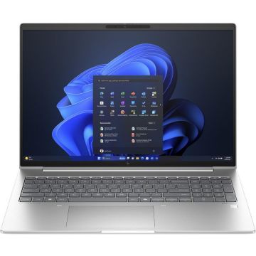 HP Ultrabook HP 16'' EliteBook 660 G11, WUXGA IPS, Procesor Intel® Core™ Ultra 5 135U (12M Cache, up to 4.40 GHz), 16GB DDR5, 512GB SSD, Intel Graphics, Win 11 Pro, Argintiu (INT Keyboard)