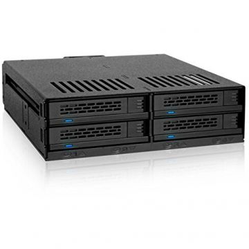 Icy&nbsp;Dock Rack HDD Icy Dock Tough Armor, 4x 2.5 inch HDD/SSD, in 1x 5.25 inch bay, SATA III / SAS 3.0