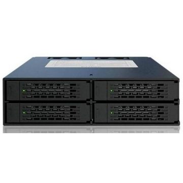 Icy&nbsp;Dock Rack HDD/SSD Icy Dock, 4x 2.5 inch SATA, Hot-Swap, instalare in bay 5.25 inch