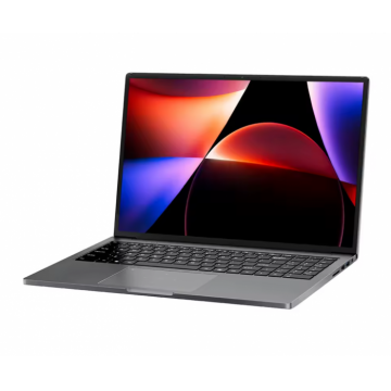 Laptop Blackview AceBook 12, Gri, 16   FHD+, Intel   Alder Lake i5-12450H, Windows 11 Pro, 16GB LPDDR4 + 512GB SSD (extensibil pana la 2TB), Senzor Amprenta, Baterie 57Wh, Incarcare rapida de 65 W