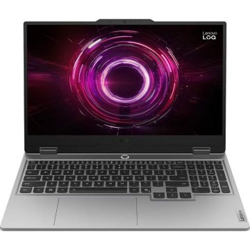 Lenovo Laptop Gaming Lenovo LOQ 15AHP10, Procesor AMD Ryzen™ 7 250, Display 15.6 Full HD IPS 144Hz, RAM 16GB DDR5, 1TB SSD, Placa video NVIDIA GeForce RTX 5060 @8GB, Free DOS, Gri