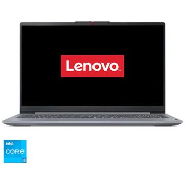 Lenovo Laptop Lenovo IdeaPad Slim 3 15IRU8, procesor Intel Core™ i3-1315U pana la 4.5GHz, 15.6 Full HD, 8GB LPDDR5 RAM, 512GB SSD, Intel® UHD Graphics, No OS, Gri