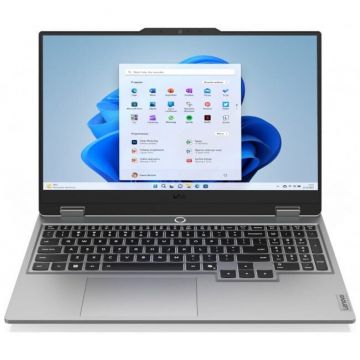 Lenovo Laptop Lenovo LOQ 15, Intel Core i5-13450HX, 15.6'', 144Hz, 64GB, 512GB + 512GB,  Windows 11 Home, RTX5060, Argintiu