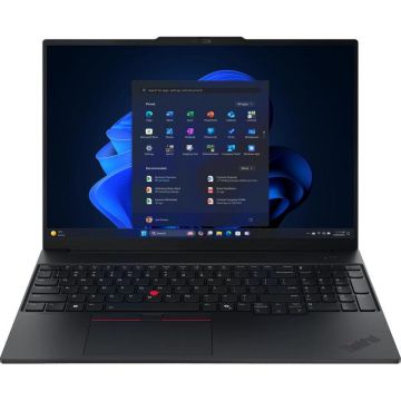 Lenovo Laptop Lenovo ThinkPad E16 Gen 3, Procesor Intel® Core™ Ultra 7 258V (12M Cache, pana la 4.80 GHz), 16 inch, WQXGA IPS 120Hz, 32GB DDR5, 1TB SSD, Intel Arc 140V Graphics, No OS, Negru