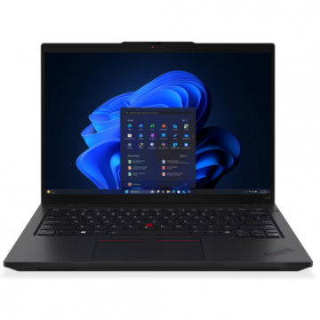 Lenovo Laptop Lenovo ThinkPad L14 Gen 6, 14 inch WUXGA, Intel Core Ultra 5 225U, 16GB DDR5, 512GB SSD, Intel Graphics, Negru
