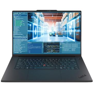 Lenovo Laptop Lenovo ThinkPad P1 G8, Intel Core Ultra 7 255H, 16 inch, RAM 64 GB, SSD 1 TB, NVIDIA RTX PRO 2000 Blackwell Generation, Windows 11 Pro, Negru