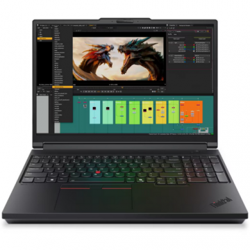 Lenovo Laptop Lenovo ThinkPad P16 Gen 3, procesor Intel Core Ultra 9 275HX, 16 inch, WUXGA, RAM 96GB, SSD 1TB, nVidia RTX PRO 2000 Blackwell 8GB, Windows 11 Pro, Negru