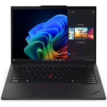 Lenovo Laptop Lenovo ThinkPad T14 G6, 14 inch WUXGA, Intel Core Ultra 7 258V, 32 GB LPDDR5x, 512 GB SSD, Intel Arc Graphics, Negru