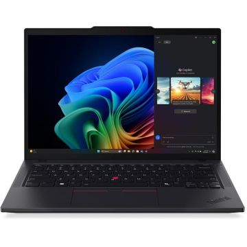 Lenovo Laptop Lenovo ThinkPad T14 G6, Intel Core Ultra 5 228V, 14 inch WUXGA, 32GB RAM, 512GB SSD, Windows 11 Pro, Negru