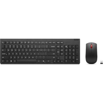 Lenovo Lenovo Essential Wireless Combo Keyboard & Mouse Gen2 Black-US Euro
