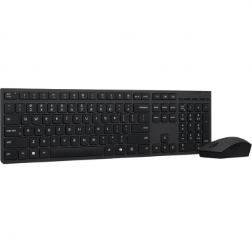Lenovo Lenovo Professional Wireless Rechargeable Keyboard and Mouse Combo AI - US Euro