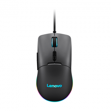 Lenovo Mouse Gaming Lenovo, 8000 DPI, 7 butoane, Iluminare RGB
