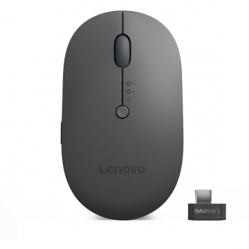 Lenovo Mouse Lenovo 4Y51R29290, Bluetooth + USB Type-C, 2400 DPI, Negru