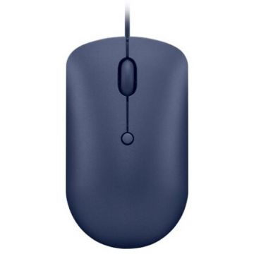 Lenovo Mouse Lenovo 540, Wired, USB Type-C, Albastru