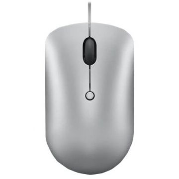 Lenovo Mouse Lenovo 540, Wired, USB Type-C, Gri deschis