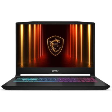 MSI Laptop Gaming MSI Katana 15 HX B14WFK-494XPL, Procesor Intel Core i5-14450HX, Display 15.6 FHD, RAM 16GB, SSD 512GB, Placa video dedicata NVIDIA GeForce RTX 5060 8GB, Windows 11 Home, Negru