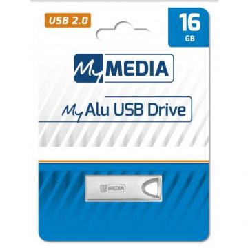 MyMedia My Media Alu USB 2.0 Drive 16GB