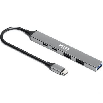 PORT&nbsp;CONNECT PORT CONNECT Hub USB 5 Ports 3A + 1C + PD 100W - for BtoC