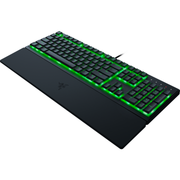 Razer Tastatura de gaming Razer Ornata V3 X, Layout Nordic, cu fir, Negru
