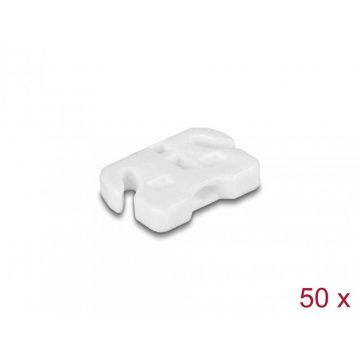 Set 50 buc port blocker USB-A pentru 20648, Delock 20963