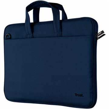 Trust Geanta Trust Bologna pentru laptop de 14 inch, Albastru