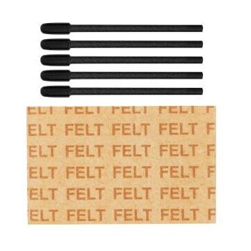 Wacom Varfuri de schimb Wacom Felt Nibs for Pro Pen 3, 10 bucati, pentru Wacom Pro Pen 3, senzatie creion pe hartie