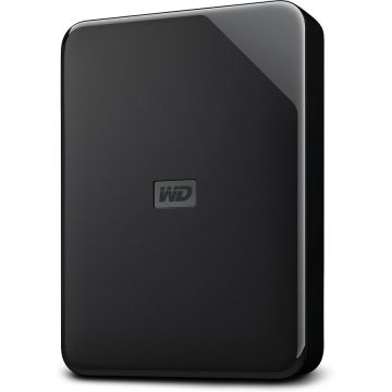 Western&nbsp;Digital Hard disk extern Western Digital 4TB Elements AE Portable, SuperSpeed USB 3.2 Gen 1/USB 3.0, Plug-and-Play, Negru