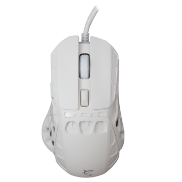 White&nbsp;Shark Mouse Gaming White Shark GM-5016 ECTOR, USB, cu fir, 12.000 DPI, Alb