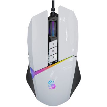 A4tech Mouse gaming cu  fir A4tech Bloody Mouse W60 Max , 1200 DPI, Alb