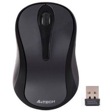 A4tech Mouse Optic Wireless A4TECH G3-280N-GG, 1000DPI, Negru