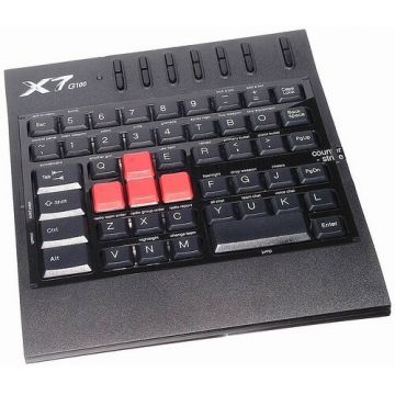 A4tech Tastatura pentru jocuri A4Tech G100, USB, Negru