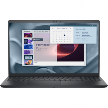 Dell Laptop Dell Pro 15 Essential PV15250, Procesor Intel® Core™ i7-1355U, Display 15.6 FHD, RAM 16GB DDR5, 1TB SSD, Placa video Intel UHD Graphics, Ubuntu, Negru