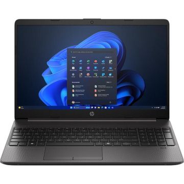 HP Laptop HP 250R G10, Procesor Intel Core 3 100U, Display 15.6 FHD, RAM 8GB, SSD 512GB, Placa video Intel Graphics, Free DOS, Negru-Gri