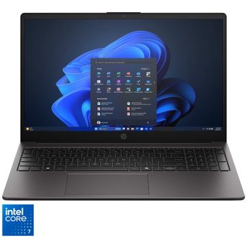 HP Laptop HP 250R G10, Procesor Intel Core 7 150U, Display 15.6 FHD, RAM 16GB DDR4, 512GB SSD, Placa video Intel Graphics, Free DOS, Gri-inchis