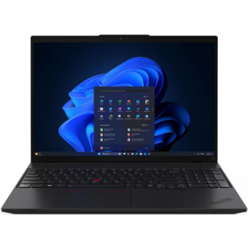 Lenovo Laptop Lenovo ThinkPad L16 Gen 2, Procesor Intel® Core™ Ultra 7 255U (12M Cache, pana la 5.20 GHz), 16 inch,  WUXGA, 32GB RAM, 1TB SSD, Intel® Graphics, Windows 11 Pro, Negru