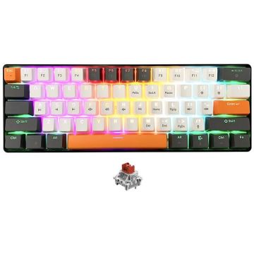 MEDIA&nbsp;TECH Tastatura Media-Tech MT1258, Cu fir, 61 taste, Negru