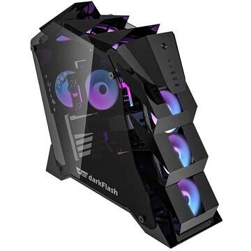 Sistem Dark Knight  K2 Intel i5-12600, 16GB DDR4, 512Gb NVMe, 600W,Windows 11 Pro