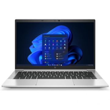 Laptop HP EliteBook 830 G8, 13.3, procesor Intel Core i7-1165G7, 16GB RAM, 512GB SSD, Intel Iris X Graphics, Windows 10 Pro, Silver