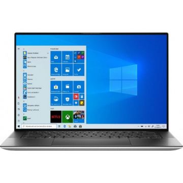 Ultrabook DELL 15.6'' XPS 15 9500, UHD+ InfinityEdge Touch, Procesor Intel® Core™ i7-10750H (12M Cache, up to 5.00 GHz), 16GB DDR4, 1TB SSD, GeForce GTX 1650 Ti 4GB, Win 10 Pro, Frost, 3Yr BOS