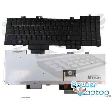 Tastatura Dell Latitude M6500 iluminata backlit