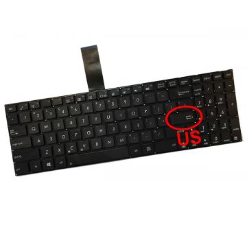 Tastatura Asus K56 layout US fara rama enter mic